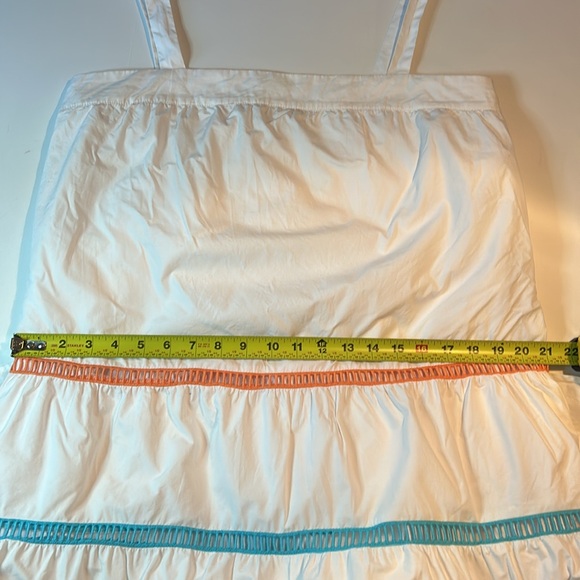 ENGLISH FACTORY Color Trim Sleeveless Maxi Dress Size L - Picture 12 of 15